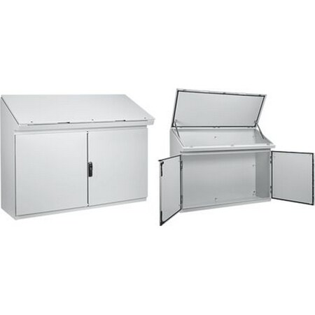 Nvent Hoffman DESK CONSOLE, 2 DR, DUAL ACCESS, 1176X1208X469MM PGLD12125DC